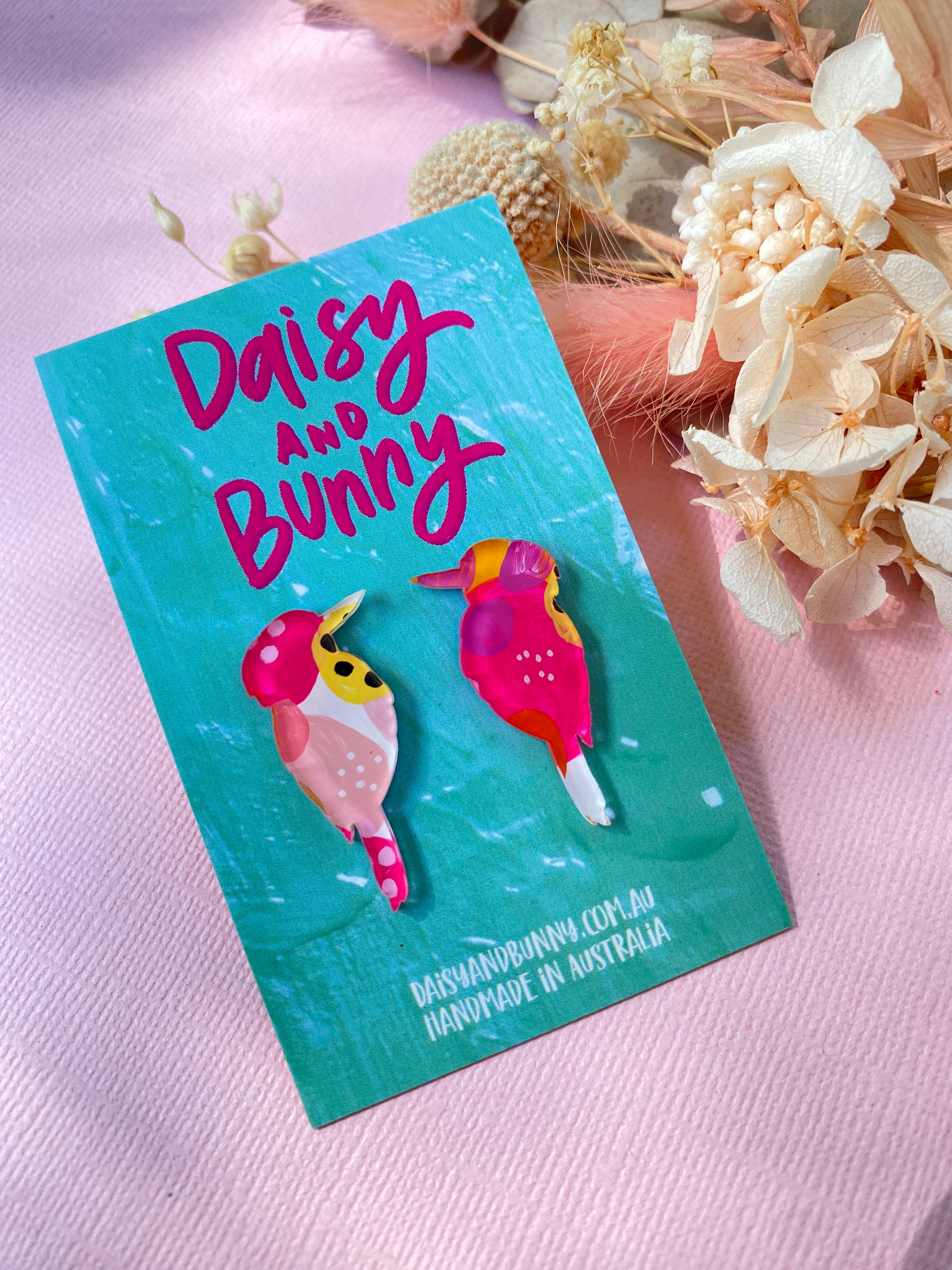 hand-painted-statement-studs-daisy-and-bunny